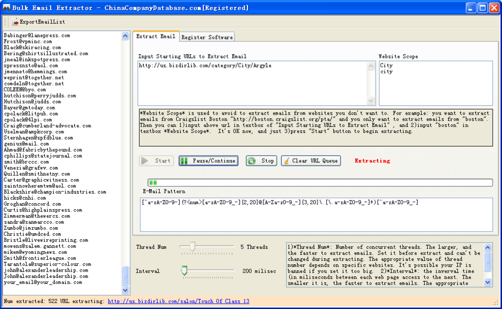 lmhsoft outlook email address extractor serial key